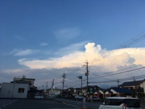 彦根の夏空