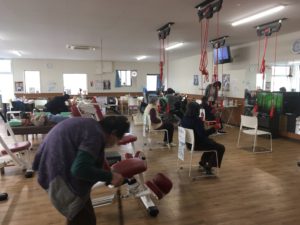 ハッピーフィットネスのご利用の様子