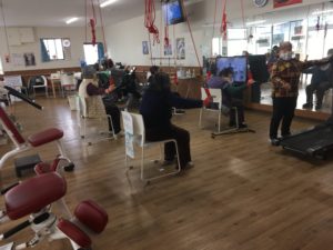 ハッピーフィットネス新年の様子